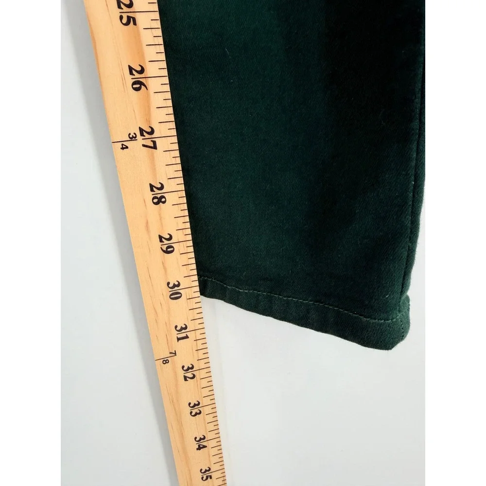 KanCan Skinny Jeans 11/29 Dark Green Distressed Knee Grunge Goblincore‎ KC1654
